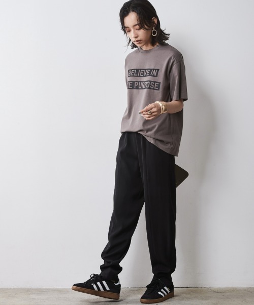 CHIC STYLE（シックスタイル）の「 バルーンリラックスパンツ ＜大きいサイズ有＞シックスタイル　（その他パンツ・レディース・グレー/アイボリー/ブラック・M/L/LL/3L/4L/5L）」の10枚目の写真