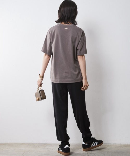 CHIC STYLE（シックスタイル）の「 バルーンリラックスパンツ ＜大きいサイズ有＞シックスタイル　（その他パンツ・レディース・グレー/アイボリー/ブラック・M/L/LL/3L/4L/5L）」の9枚目の写真