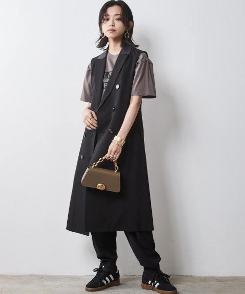 CHIC STYLE（シックスタイル）の「 バルーンリラックスパンツ ＜大きいサイズ有＞シックスタイル　（その他パンツ・レディース・グレー/アイボリー/ブラック・M/L/LL/3L/4L/5L）」の8枚目の写真