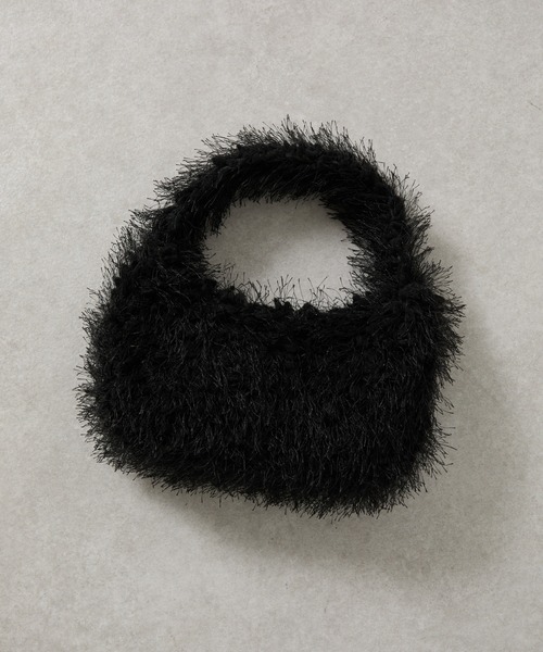 COLONY 2139（コロニートゥーワンスリーナイン）の「フリンジボアバッグ（ハンドバッグ・レディース・ブルー/ライム/ブラック・FREE）」の21枚目の写真