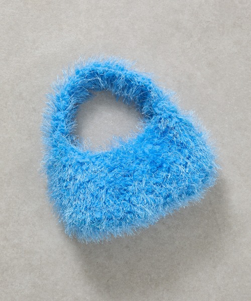 COLONY 2139（コロニートゥーワンスリーナイン）の「フリンジボアバッグ（ハンドバッグ・レディース・ブルー/ライム/ブラック・FREE）」の14枚目の写真