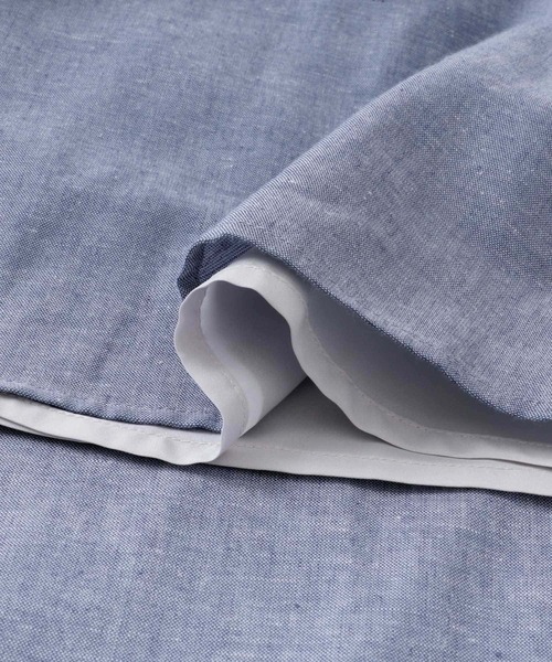 URBAN RESEARCH Sonny Label（アーバンリサーチサニーレーベル）の「『UR TECH 高機能リネン』リネン混マーメイドフレアスカート（スカート・レディース・ブラウン/ブルー/チェック・36/38）」の8枚目の写真