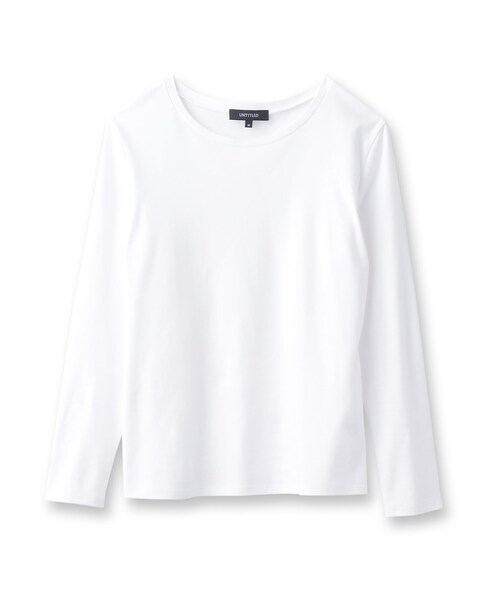 【セール】丸首インナージャージ（Tシャツ/カットソー）｜UNTITLED（アンタイトル）