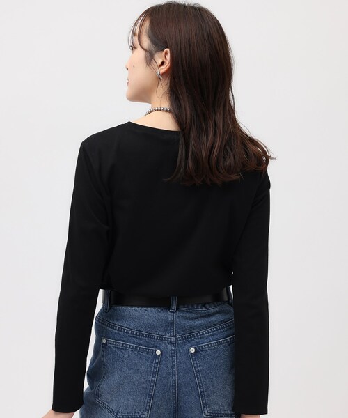 【セール】丸首インナージャージ（Tシャツ/カットソー）｜UNTITLED（アンタイトル）