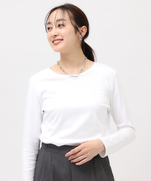 【セール】丸首インナージャージ（Tシャツ/カットソー）｜UNTITLED（アンタイトル）