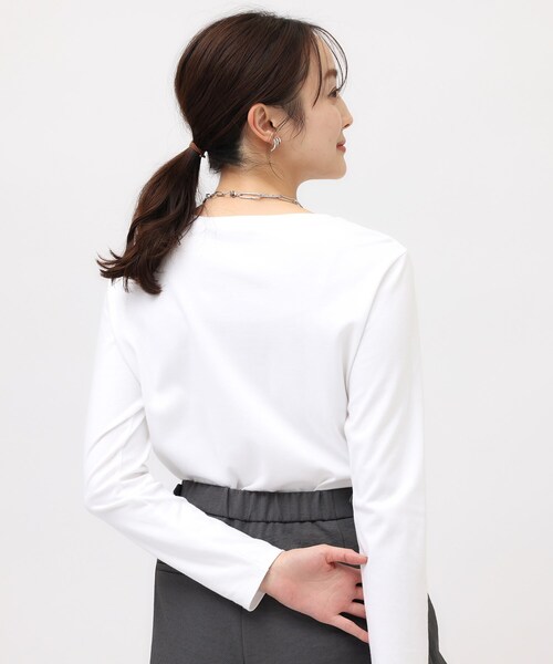 【セール】丸首インナージャージ（Tシャツ/カットソー）｜UNTITLED（アンタイトル）