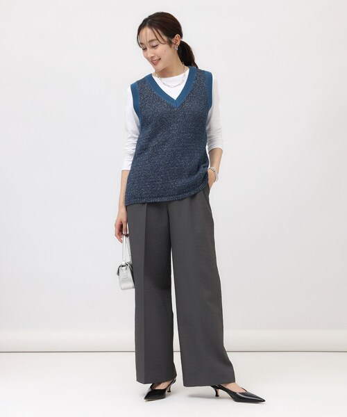 【セール】丸首インナージャージ（Tシャツ/カットソー）｜UNTITLED（アンタイトル）