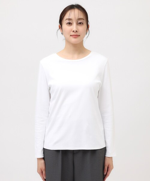 【セール】丸首インナージャージ（Tシャツ/カットソー）｜UNTITLED（アンタイトル）