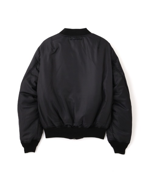 AVIREX（アヴィレックス）の「MA-1 "VANGUARDS" / MA-1 "ヴァンガーズ" / AVIREX / アヴィレックス（ミリタリージャケット・メンズ・ブラック/セージグリーン・MEDIUM/LARGE/X-LARGE/XX-LARGE）」の7枚目の写真