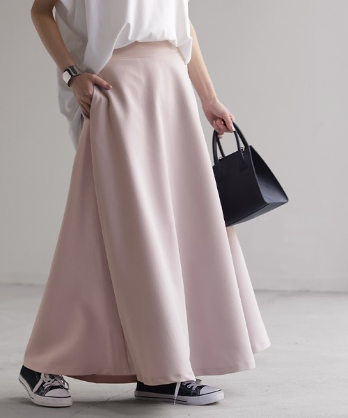 まぁゆ 新品【unoa】ロングスカート フレアロングスカート（スカート）｜HUG.U（ハグユー）の
