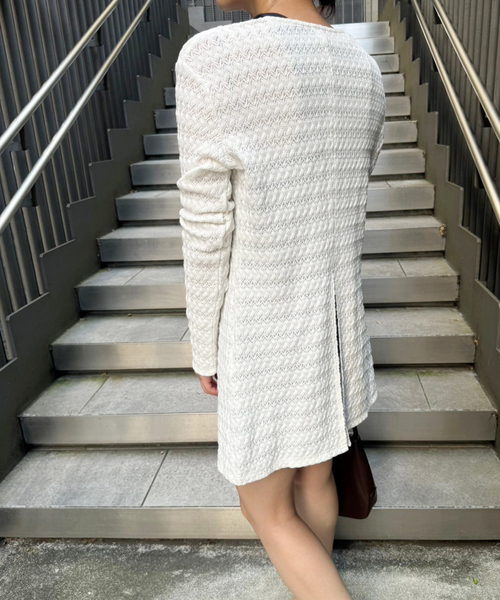 セール】【Hella/ヘラ】別注 LACE CARDIGAN（カーディガン