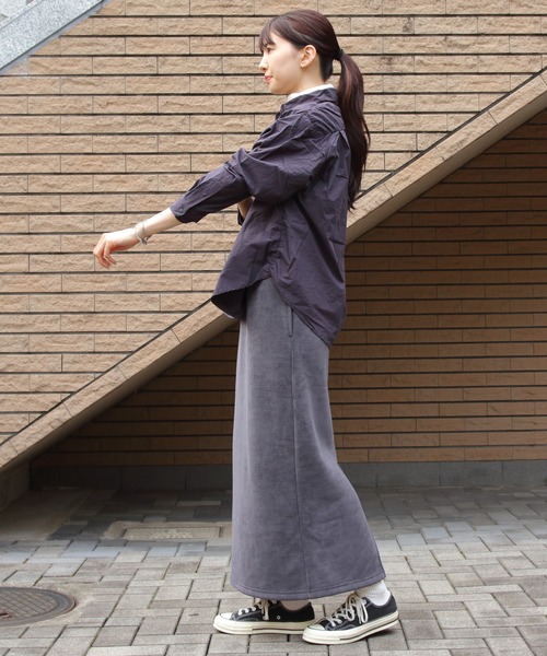 【セール】THOUSAND MILE/サウザンドマイル ニットフリーススカート KNIT FRRECE SKIRT（スカート）｜THOUSAND MILE（サウザンドマイル）