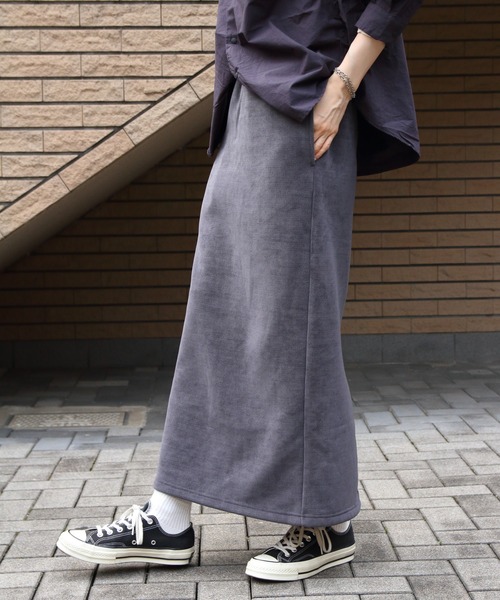 【セール】THOUSAND MILE/サウザンドマイル ニットフリーススカート KNIT FRRECE SKIRT（スカート）｜THOUSAND MILE（サウザンドマイル）