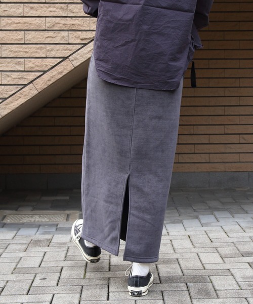 【セール】THOUSAND MILE/サウザンドマイル ニットフリーススカート KNIT FRRECE SKIRT（スカート）｜THOUSAND MILE（サウザンドマイル）