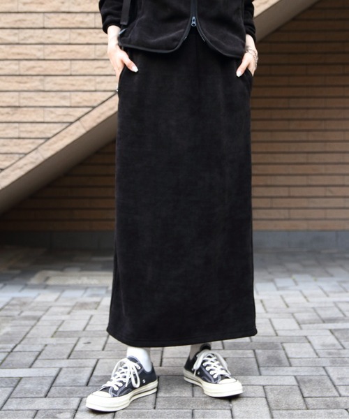 【セール】THOUSAND MILE/サウザンドマイル ニットフリーススカート KNIT FRRECE SKIRT（スカート）｜THOUSAND MILE（サウザンドマイル）