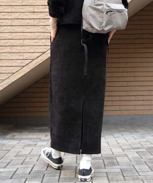 【セール】THOUSAND MILE/サウザンドマイル ニットフリーススカート KNIT FRRECE SKIRT（スカート）｜THOUSAND MILE（サウザンドマイル）