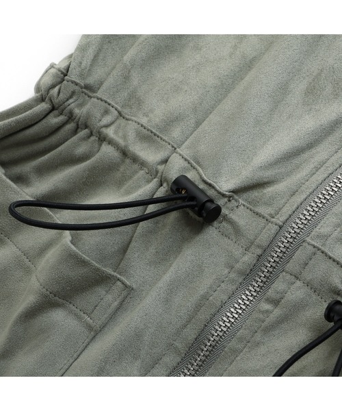 JENNI love（ジェニィラブ）の「フロントZIPロングサロペ（サロペット/オーバーオール・キッズ・ベージュ/カーキ・130cm/140cm/150cm/160cm）」の15枚目の写真