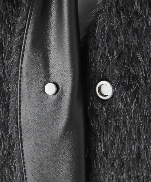 SAYAKADAVIS(サヤカディヴィス)の「SAYAKA DAVIS ECO FUR RVERSIBLE VEST TBL6-SAF:ベスト(ベスト・レディース・ブラック・SMALL)」の15枚目の写真
