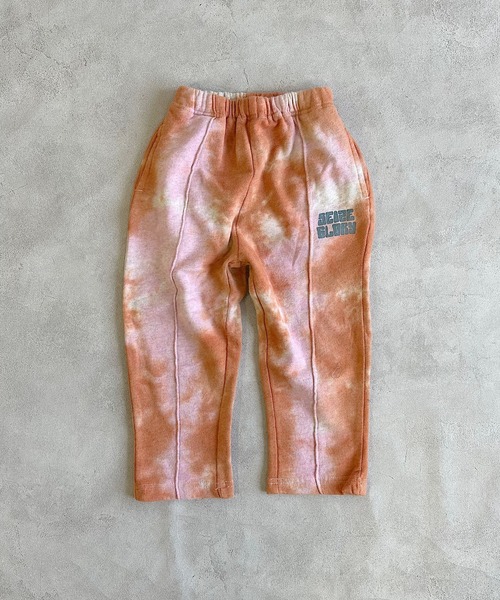BIG FIELD（ビッグフィールド）の「タイダイスウェットパンツ（スウェットパンツ・キッズ・ピンク/チャコール/ブルー・90/100/110/120/130/140/150）」の13枚目の写真
