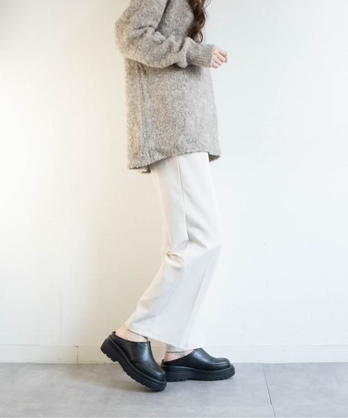 Fabby fabby（ファビィーファビィー）の「チャンキーヒールクロッグサンダル（サンダル・レディース・ブラック・SMALL/MEDIUM/LARGE）」の14枚目の写真