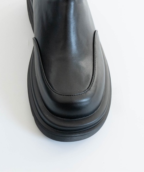 Fabby fabby（ファビィーファビィー）の「チャンキーヒールクロッグサンダル（サンダル・レディース・ブラック・SMALL/MEDIUM/LARGE）」の19枚目の写真