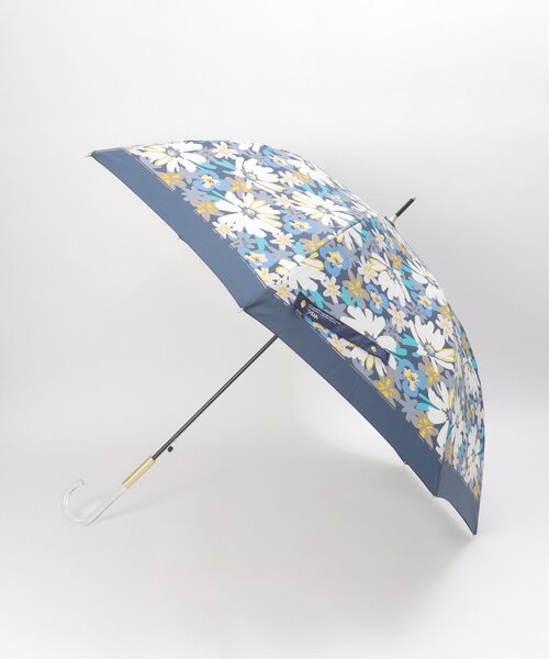 LBC(エルビーシー)の「Wpc. ブルーミングフラワー 長傘 晴雨兼用(長傘・レディース・ネイビー/オフホワイト・FREE)」の3枚目の写真