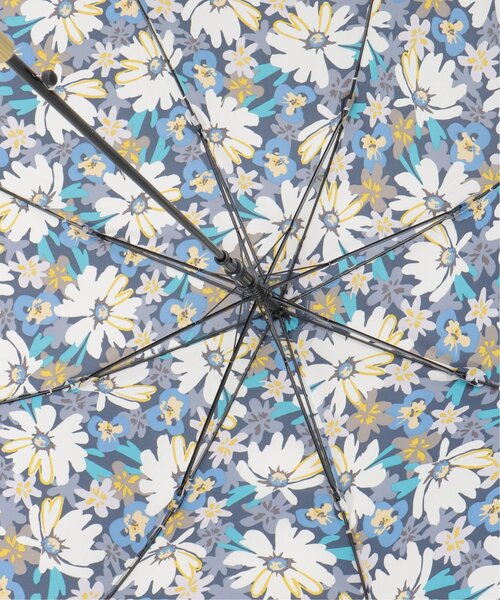 LBC(エルビーシー)の「Wpc. ブルーミングフラワー 長傘 晴雨兼用(長傘・レディース・ネイビー/オフホワイト・FREE)」の9枚目の写真
