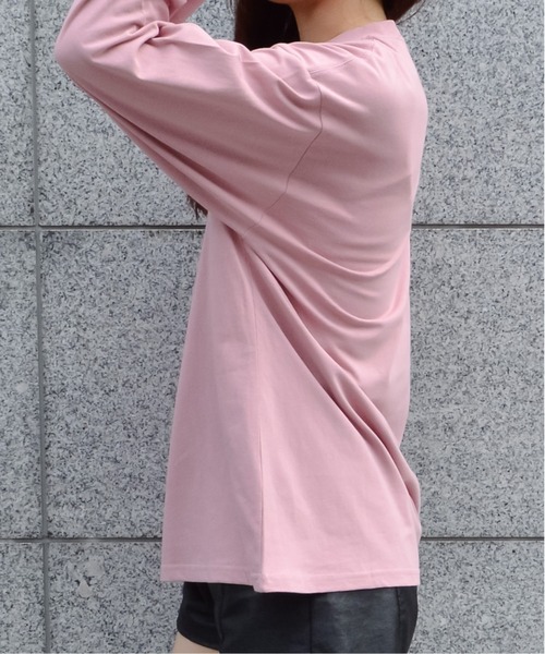 spiritoso（スピリトーゾ）の「【spiritoso】フルーツブリント ロンTEE（Tシャツ/カットソー・レディース・オフホワイト/ピンク系その他・FREE）」の12枚目の写真