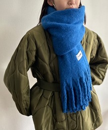 Kotoe（コトエ）の「【UNISEX】 10色展開 カラーボリュームマフラー フリンジ 無地（マフラー・メンズ）」