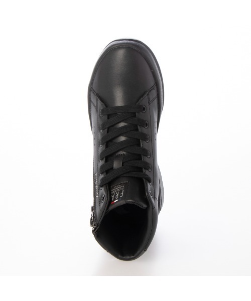 le coq sportif(ルコックスポルティフ)の「【レイン対応】サイドジッパーレースアップブーツ(ラ ローラン RG)(ブーツ・レディース・ブラック/ホワイト系その他2・L/LL/M)」の14枚目の写真