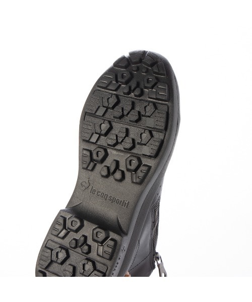 le coq sportif(ルコックスポルティフ)の「【レイン対応】サイドジッパーレースアップブーツ(ラ ローラン RG)(ブーツ・レディース・ブラック/ホワイト系その他2・L/LL/M)」の15枚目の写真