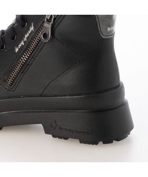 le coq sportif(ルコックスポルティフ)の「【レイン対応】サイドジッパーレースアップブーツ(ラ ローラン RG)(ブーツ・レディース・ブラック/ホワイト系その他2・L/LL/M)」の16枚目の写真