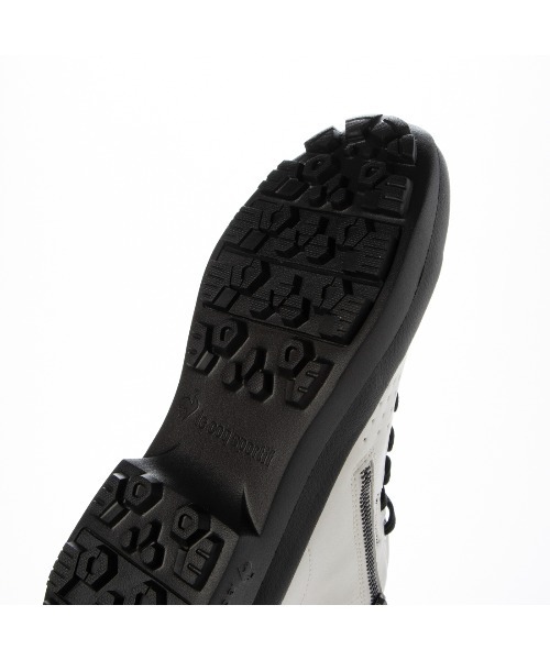 le coq sportif(ルコックスポルティフ)の「【レイン対応】サイドジッパーレースアップブーツ(ラ ローラン RG)(ブーツ・レディース・ブラック/ホワイト系その他2・L/LL/M)」の9枚目の写真
