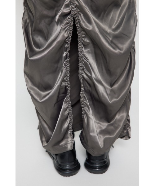 LAGUA GEM（ラグアジェム）の「LUSTER  ロングスカート（スカート・レディース・ブラック/グレー・X-SMALL/MEDIUM/SMALL）」の7枚目の写真