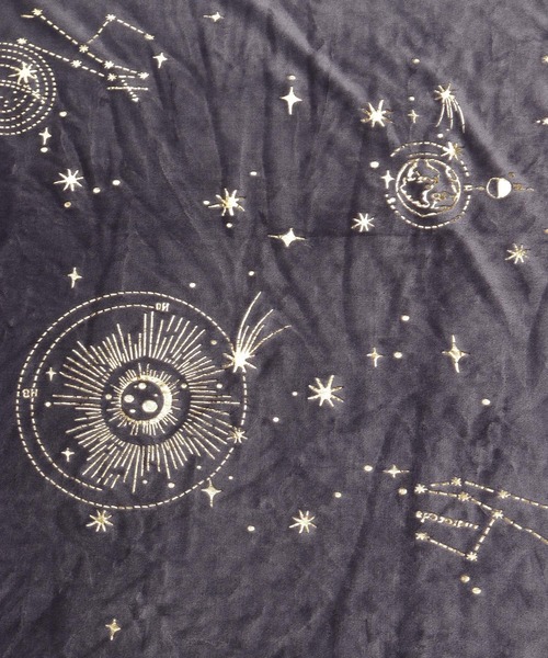 チャイハネ(チャイハネ)の「【チャイハネ】NOMADY 夜空ブランケットS(ブランケット・レディース・グレー/ネイビー・FREE)」の13枚目の写真