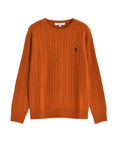 セール】[新色追加][U.S. POLO ASSN.][別注]ワンポイント刺繍ケーブル