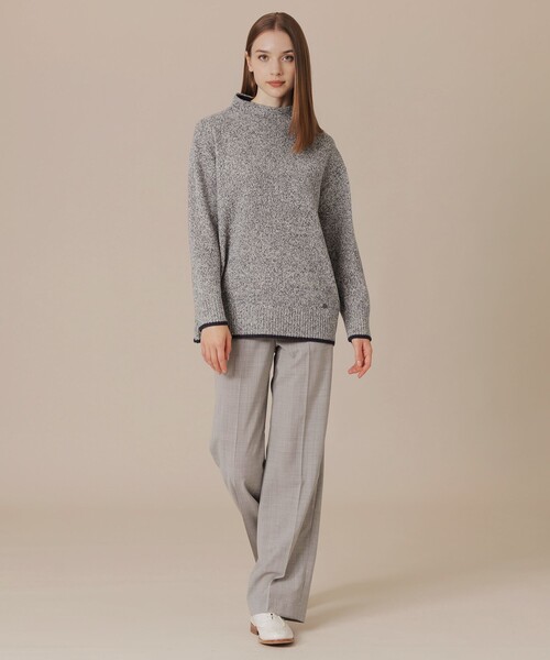 【WEB・一部店舗限定】スノーミックスニットボートネックプルオーバー（ニット/セーター）｜MACKINTOSH LONDON（マッキントッシュ ロンドン）