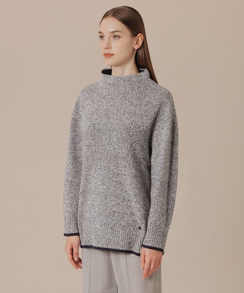 【WEB・一部店舗限定】スノーミックスニットボートネックプルオーバー（ニット/セーター）｜MACKINTOSH LONDON（マッキントッシュ ロンドン）