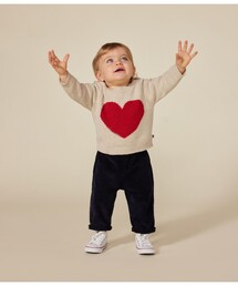 PETIT BATEAU（プチバトー）の「ウール＆コットンニットプルオーバー（ニット/セーター・キッズ）」