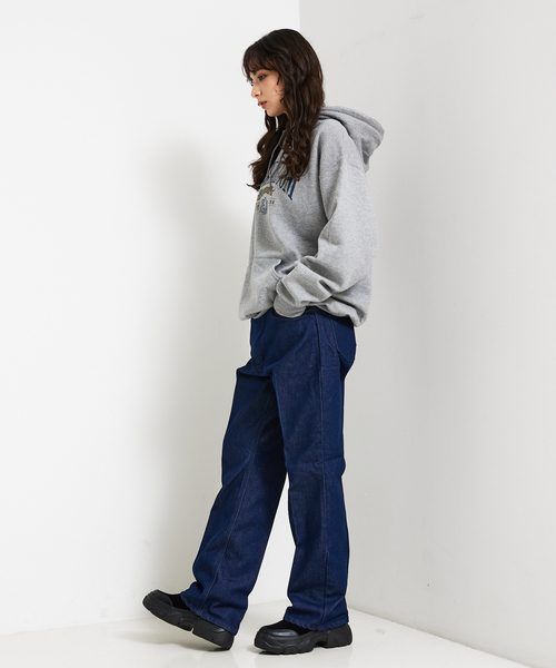 FRUIT OF THE LOOM(フルーツオブザルーム)の「【FRUIT OF THE LOOM/フルーツオブザルーム】FTL80Sプリントロゴパーカー/ HIGH QUALITY LOGO HOODIE(パーカー・メンズ・ネイビー/グレー/ブラック・M/L/XL)」の16枚目の写真