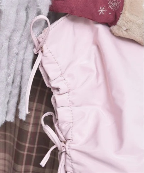 axes femme（アクシーズファム）の「サイドドロストリボントート（トートバッグ・レディース・ブラック/ピンク/キナリ・FREE）」の9枚目の写真