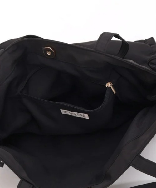 axes femme（アクシーズファム）の「サイドドロストリボントート（トートバッグ・レディース・ブラック/ピンク/キナリ・FREE）」の17枚目の写真