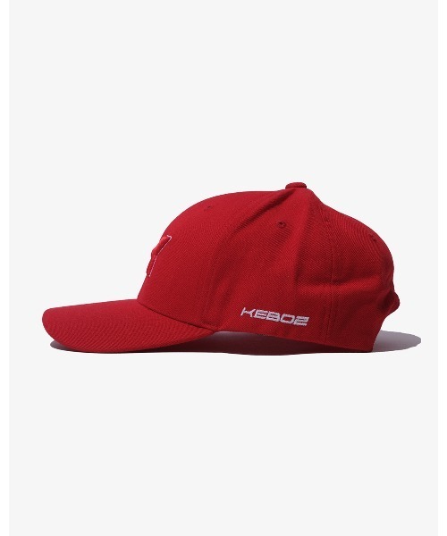 KEBOZ（ケボズ）の「MKT CURVED VISOR SNAPBACK CAP（キャップ・メンズ・ブラック/ブルー/レッド/ホワイト・FREE）」の11枚目の写真