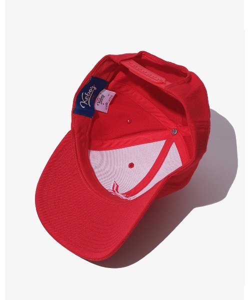 KEBOZ（ケボズ）の「MKT CURVED VISOR SNAPBACK CAP（キャップ・メンズ・ブラック/ブルー/レッド/ホワイト・FREE）」の9枚目の写真