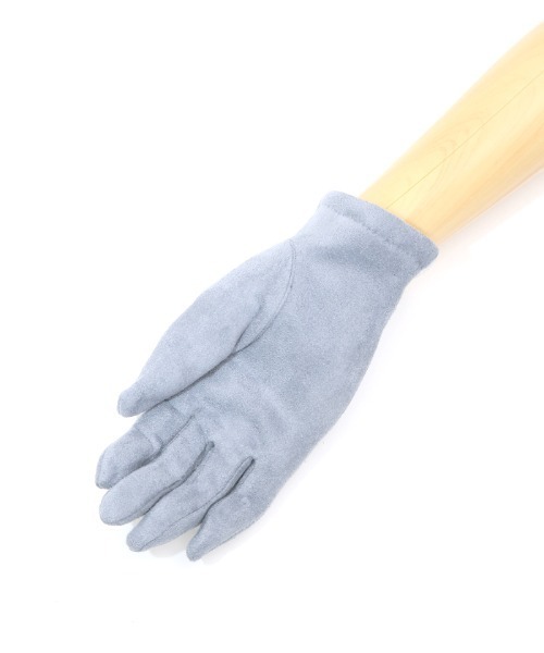 axes femme(アクシーズファム)の「リング風リボン付スエード手袋(手袋・レディース・ブルー/ベージュ・FREE)」の12枚目の写真