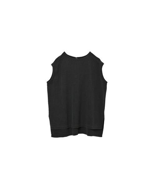 kha:ki(カーキ)の「「KHA:KI / カーキ」 ハニカムスリーブレストップ HONEYCOMB SLEEVELESS TOP(Tシャツ/カットソー・レディース・ブラック/オフホワイト/オレンジ系その他/ライトグリーン・1)」の18枚目の写真