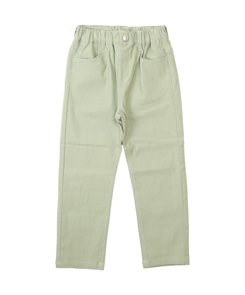 DILASH(ディラッシュ)の「のびのびパンツ(チノパンツ・キッズ・ミント/ベージュ/シルバー/ブラック・100/130/120/110/90/140/80)」の3枚目の写真