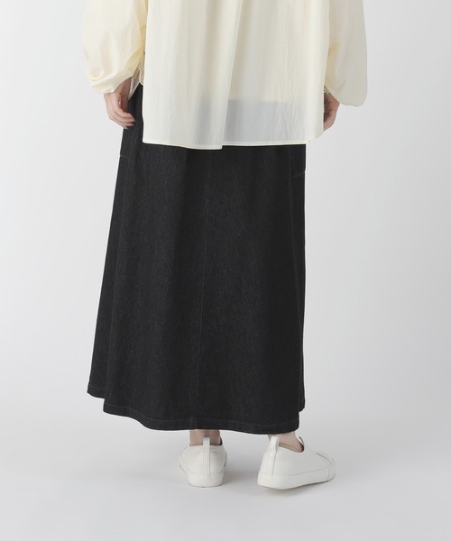 Plantation（プランテーション）の「BIZEN KIRAデニム / スカート / (O)（スカート・レディース・ネイビー/オフホワイト・M size）」の7枚目の写真