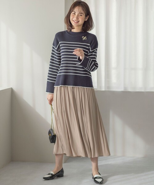 組曲(クミキョク)の「ギャザーライトデシン パンツ(その他パンツ・レディース・アイボリー系/ピンク系9/ベージュ系/ブラック系・3/2/1)」の20枚目の写真