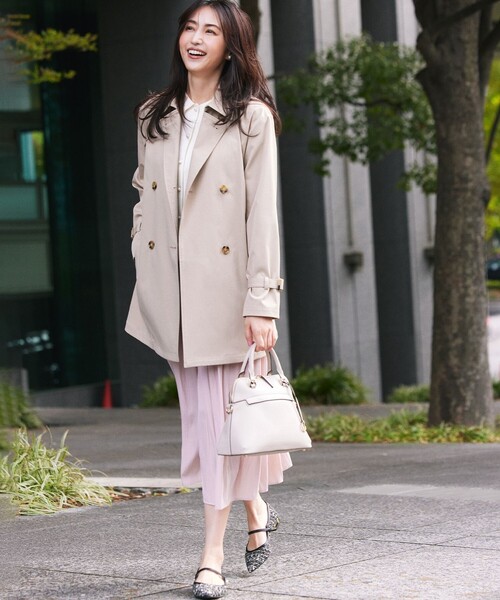 組曲(クミキョク)の「ギャザーライトデシン パンツ(その他パンツ・レディース・アイボリー系/ピンク系9/ベージュ系/ブラック系・3/2/1)」の22枚目の写真